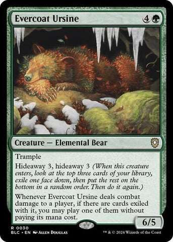 Evercoat Ursine (Commander: Bloomburrow) Near Mint