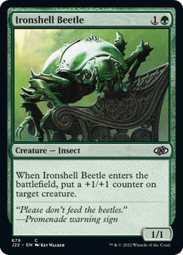 Ironshell Beetle (Jumpstart 2022) Near Mint