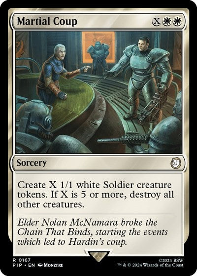 Martial Coup (Universes Beyond: Fallout) Near Mint