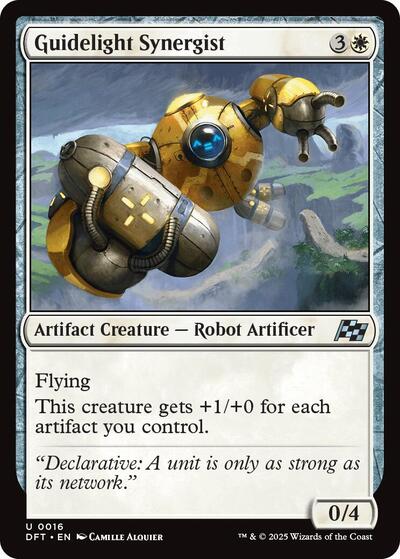 Guidelight Synergist (Aetherdrift) Near Mint Foil