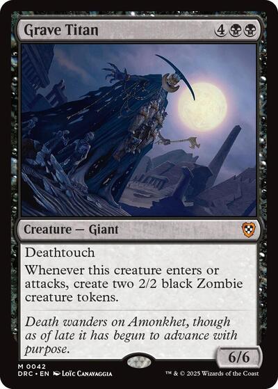 Grave Titan (Commander: Aetherdrift) Near Mint