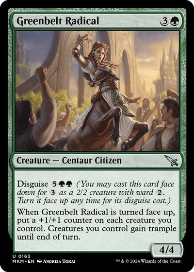 Greenbelt Radical (Murders at Karlov Manor) Near Mint Foil