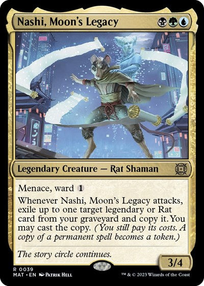 Nashi, Moon's Legacy (March of the Machine: The Aftermath) Near Mint Foil