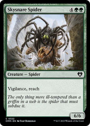 Skysnare Spider (Commander Masters) Near Mint Foil