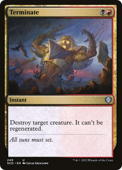 Terminate (Commander 2022 Starter Decks) Near Mint
