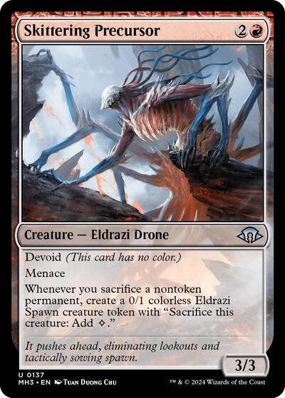 Skittering Precursor (Modern Horizons 3) Near Mint Foil