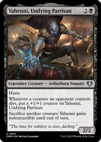 Yahenni, Undying Partisan (Commander Masters) Near Mint