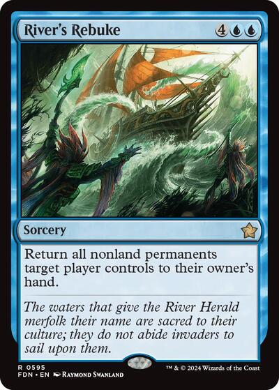 River's Rebuke (Foundations) Near Mint