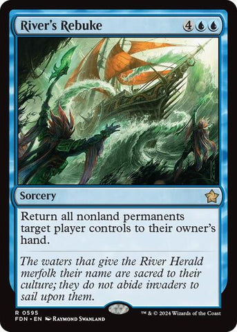 River's Rebuke (Foundations) Near Mint