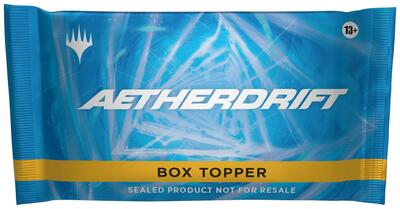 Aetherdrift Box Topper
