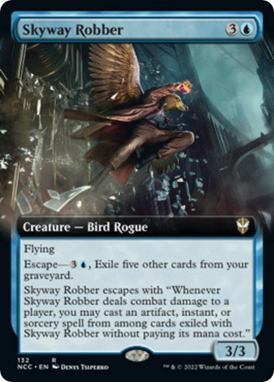 Skyway Robber (Extended Art) (Commander: Streets of New Capenna) Near Mint
