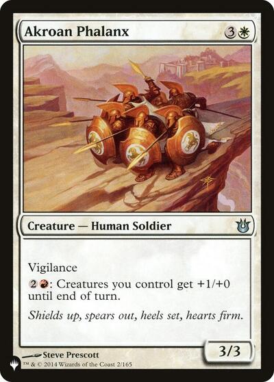 Akroan Phalanx (The List) Near Mint