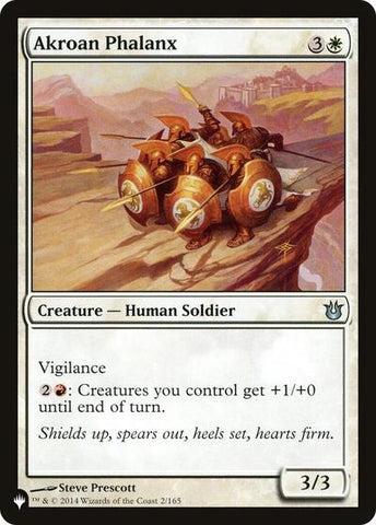 Akroan Phalanx (The List) Near Mint