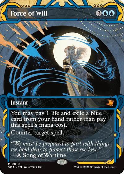 Force of Will (Secrets of Strixhaven: Mystical Archive) Near Mint Foil