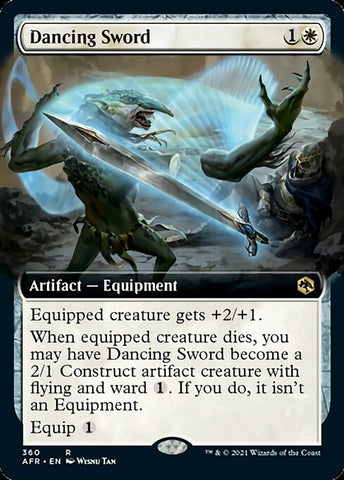 Dancing Sword (Extended Art) (Adventures in the Forgotten Realms) Near Mint