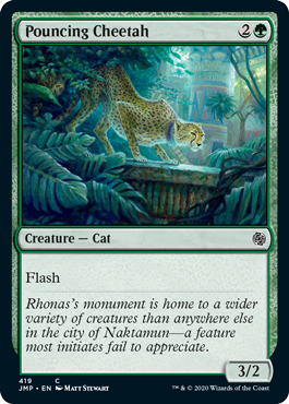Pouncing Cheetah (Jumpstart) Near Mint
