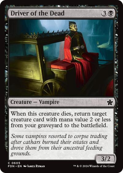 Driver of the Dead (Foundations) Near Mint