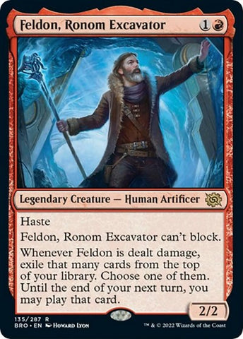 Feldon, Ronom Excavator (The Brothers' War) Near Mint