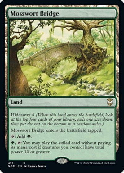 Mosswort Bridge (Commander: Streets of New Capenna) Near Mint