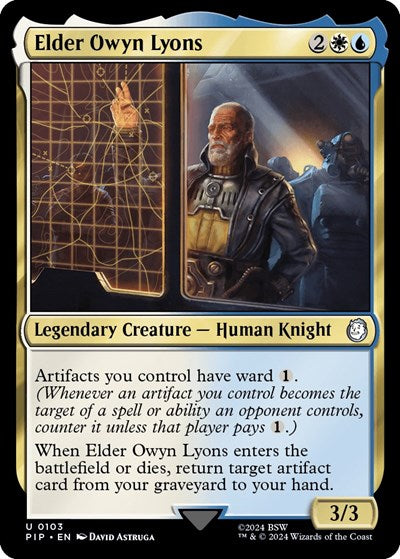 Elder Owyn Lyons (Universes Beyond: Fallout) Near Mint