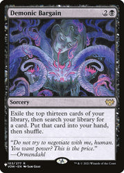 Demonic Bargain (The List) Near Mint