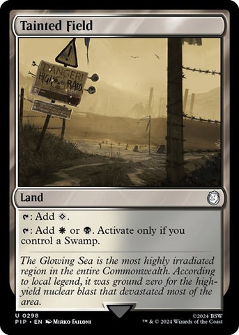 Tainted Field (Universes Beyond: Fallout) Near Mint