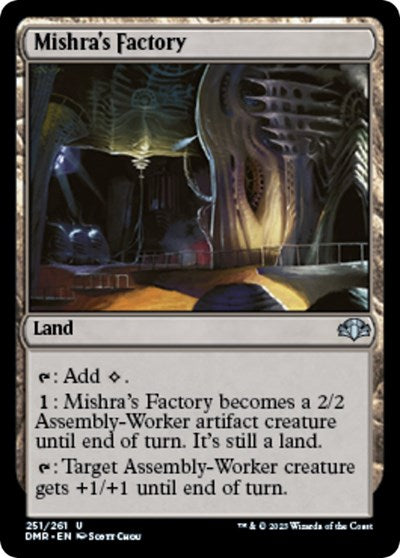 Mishra's Factory (Dominaria Remastered) Near Mint Foil