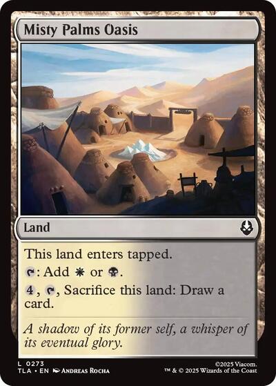 Misty Palms Oasis (Avatar: The Last Airbender) Near Mint Foil