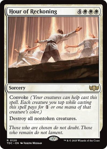 Hour of Reckoning (Commander: Tarkir: Dragonstorm) Near Mint
