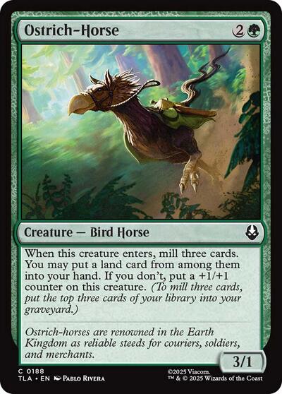Ostrich-Horse (Avatar: The Last Airbender) Near Mint
