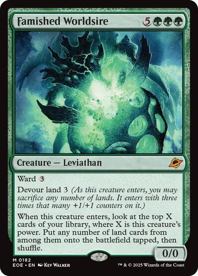 Famished Worldsire (Edge of Eternities) Near Mint