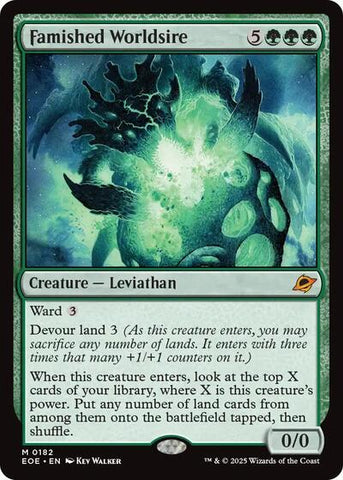 Famished Worldsire (Edge of Eternities) Near Mint