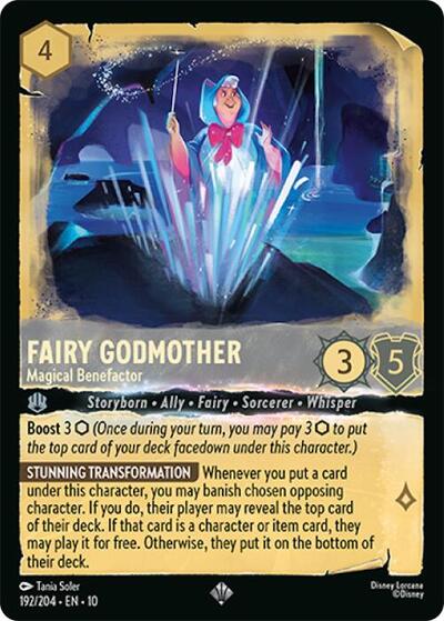 Fairy Godmother - Magical Benefactor (Whispers in the Well) Near Mint Cold Foil