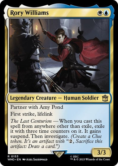 Rory Williams (Universes Beyond: Doctor Who) Near Mint Foil