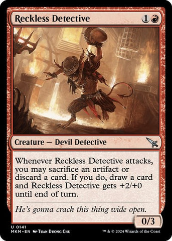 Reckless Detective (Murders at Karlov Manor) Near Mint Foil