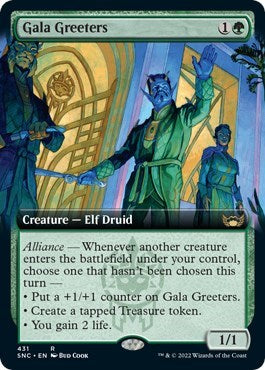 Gala Greeters (Extended Art) (Streets of New Capenna) Light Play Foil