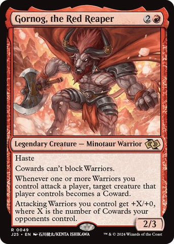 Gornog, the Red Reaper (Anime) (Foundations Jumpstart) Near Mint