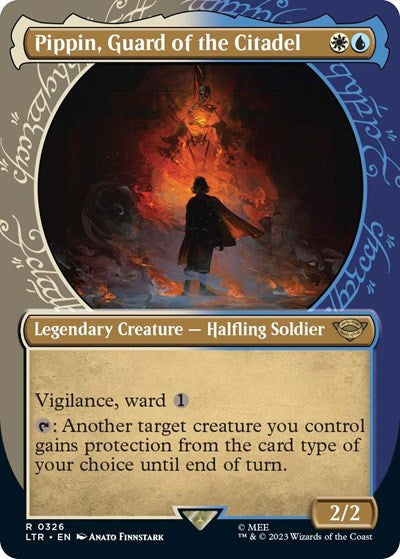 Pippin, Guard of the Citadel (Showcase) (Universes Beyond: The Lord of the Rings: Tales of Middle-earth) Near Mint