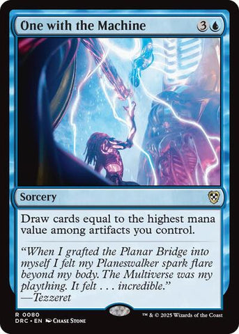 One with the Machine (Commander: Aetherdrift) Near Mint