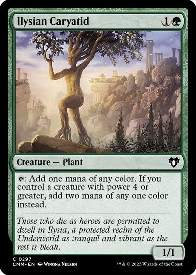 Ilysian Caryatid (Commander Masters) Light Play Foil