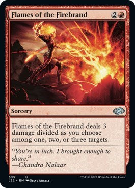 Flames of the Firebrand (Jumpstart 2022) Near Mint