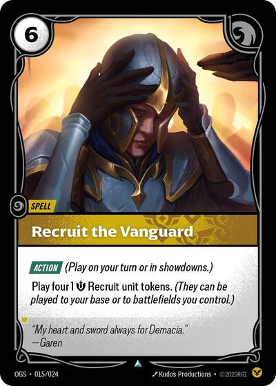 Recruit the Vanguard (Origins: Proving Grounds) Near Mint