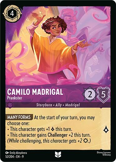Camilo Madrigal - Prankster (Fabled) Near Mint Cold Foil