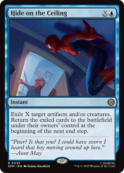 Hide on the Ceiling (Marvel's Spider-Man) Near Mint Foil