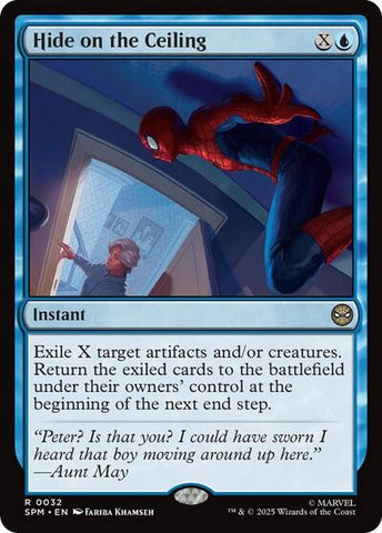 Hide on the Ceiling (Marvel's Spider-Man) Near Mint Foil