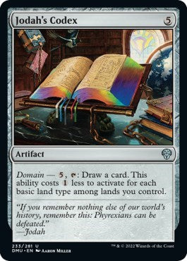 Jodah's Codex (Dominaria United) Light Play Foil