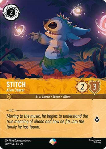 Stitch - Alien Dancer (Epic) (Fabled) Near Mint Holofoil