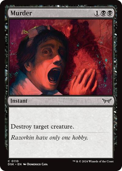 Murder (Duskmourn: House of Horror) Near Mint