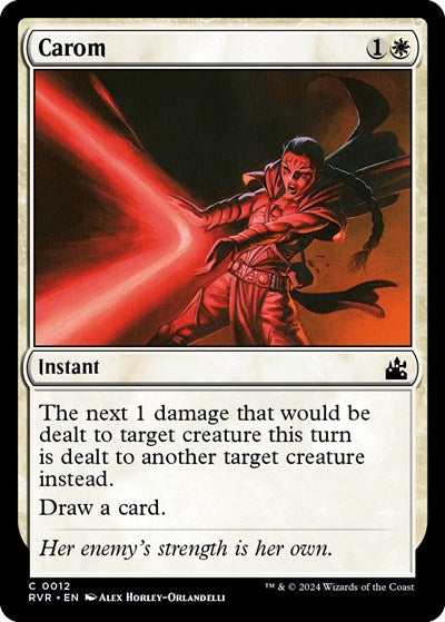Carom (Ravnica Remastered) Near Mint Foil