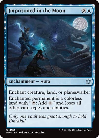 Imprisoned in the Moon (Foundations) Near Mint Foil